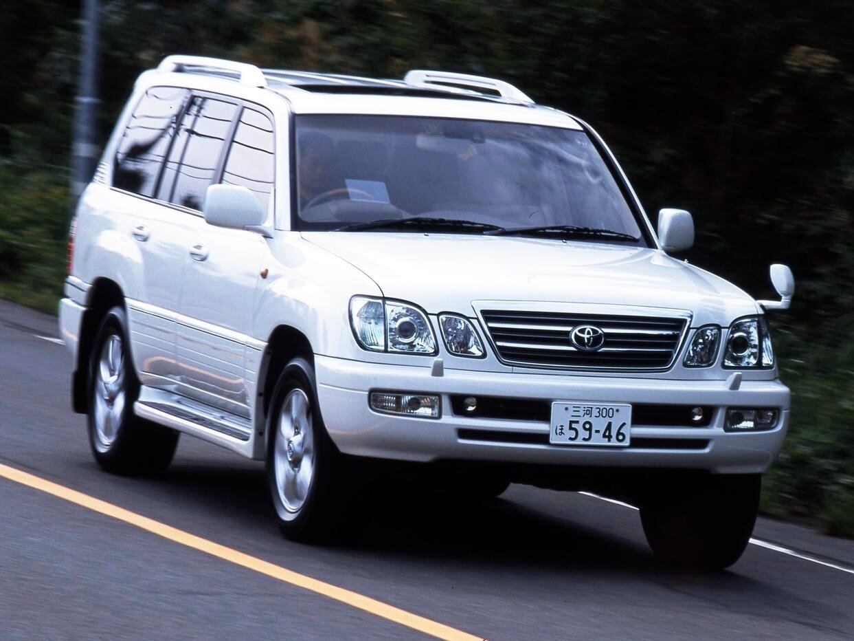 100 Series Рестайлинг 1 (2002–2005)